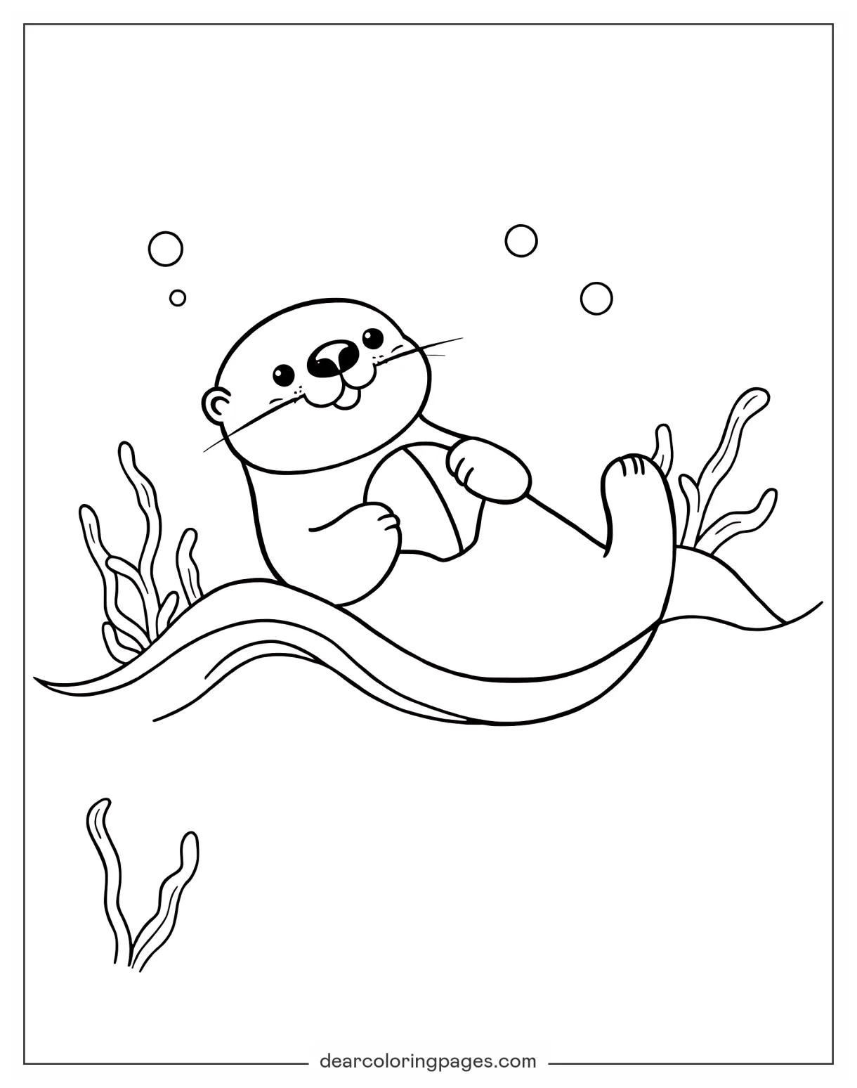 Otter Coloring Pages - 17 Free Printable Coloring Pages