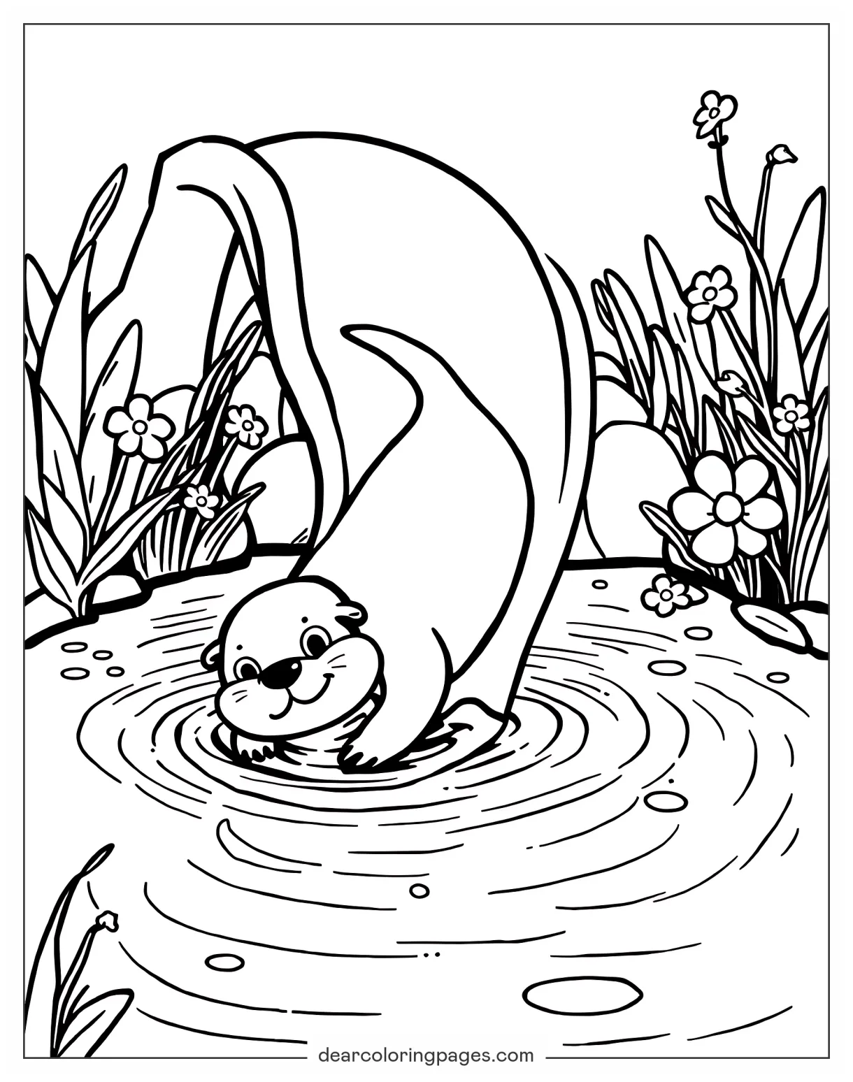 Otter Coloring Pages - 17 Free Printable Coloring Pages