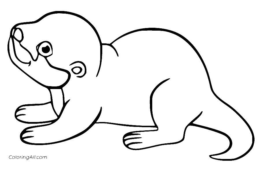50+ Otter Coloring Pages - Free Printable PDF, JPG, PNG & Online Coloring