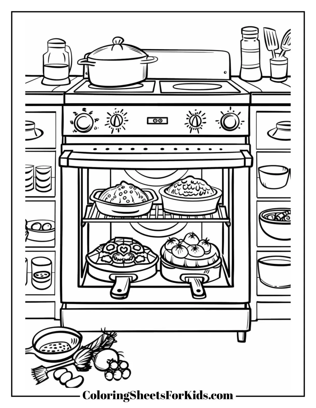 S coloring sheets for kids