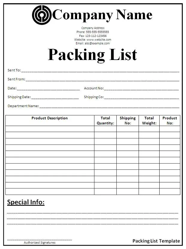 Garment Packing List Format Excel at Brenda Rasheed blog