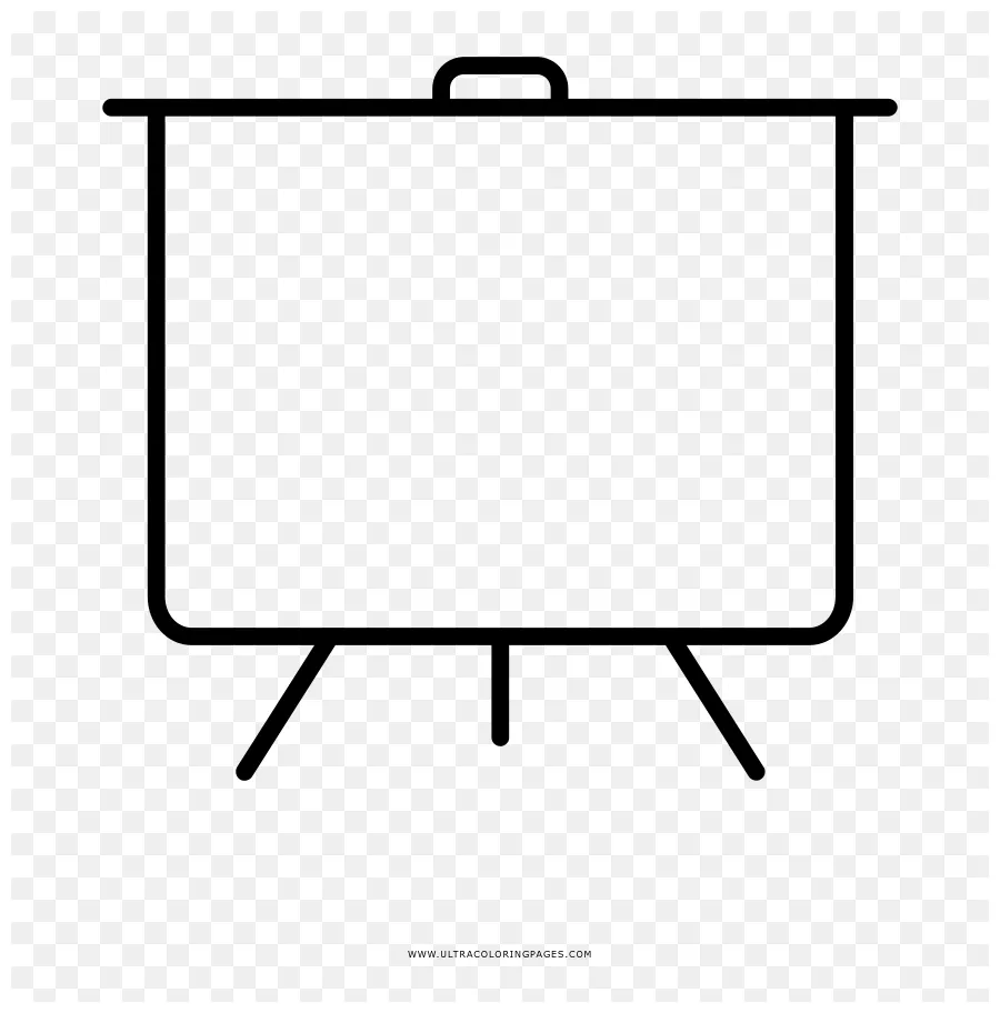 Free easel coloring page clipart #5634520 pinclipart