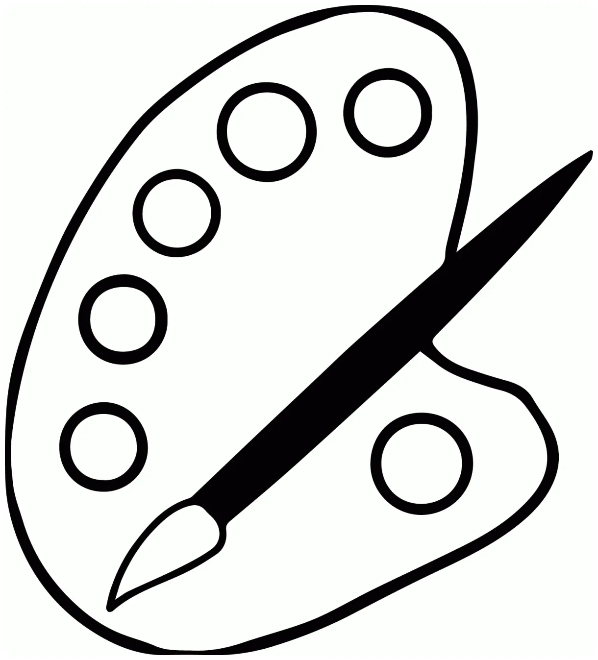 Painting coloring page coloring home