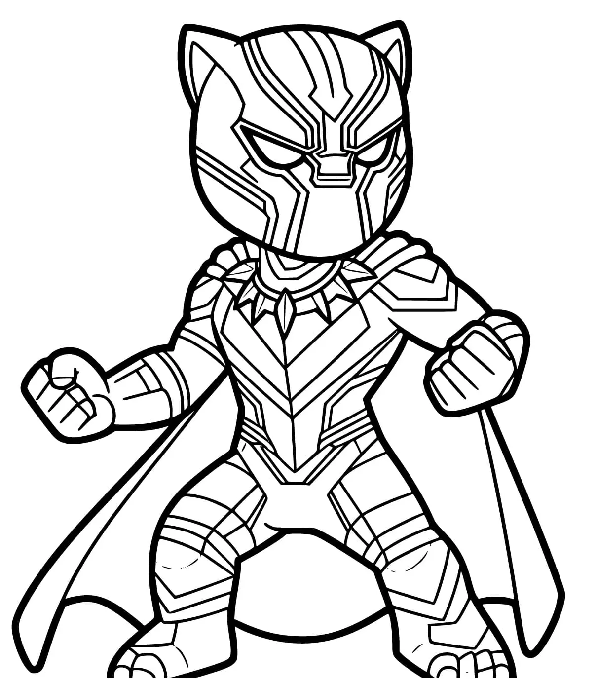 Black panther coloring pages coloringlib