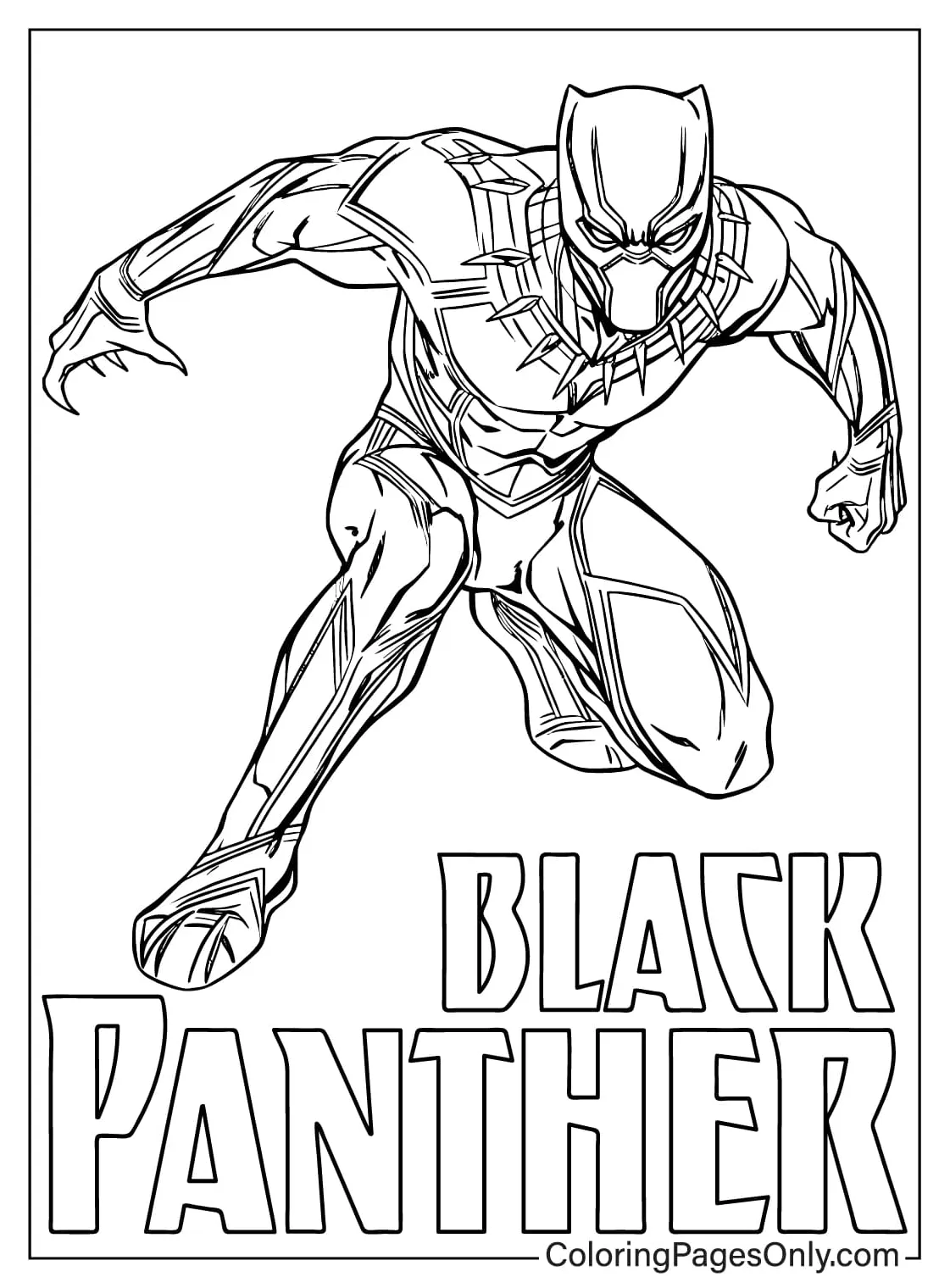 Black free printable free printable coloring pages