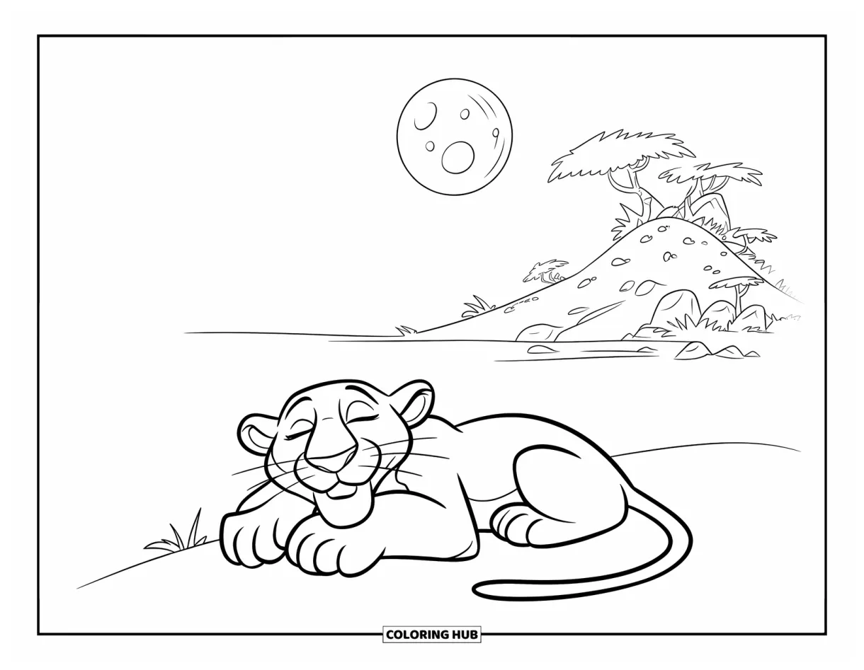 80+ panther coloring pages for kids & adults free printable pdfs