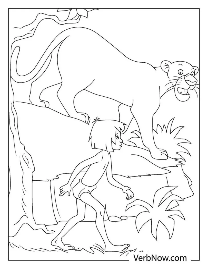 Free panther coloring pages for download printable pdf