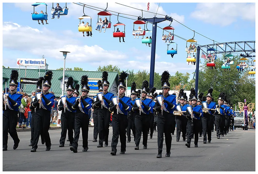 Daily parade, marching bands popular draw at minnesota state fair