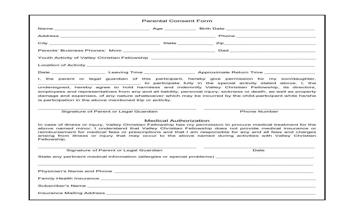 Free printable documents