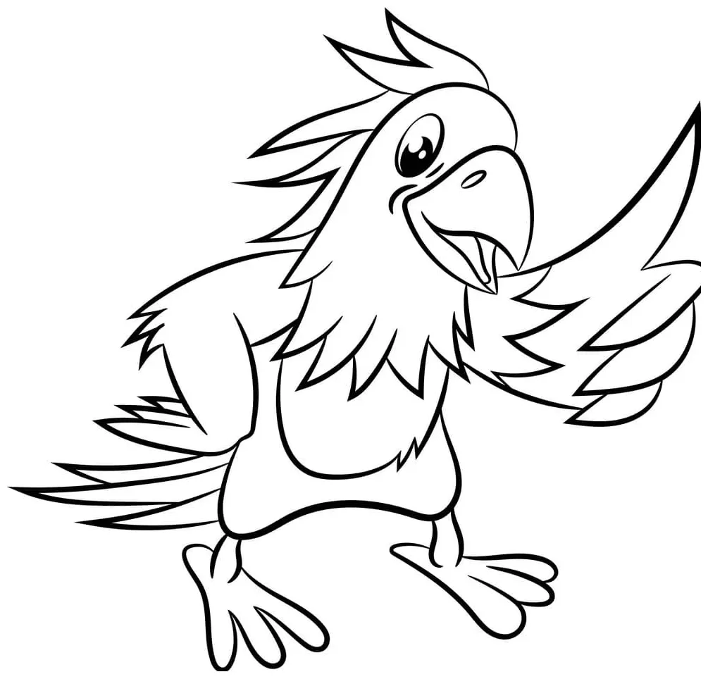 A cartoon download, print or color online for free