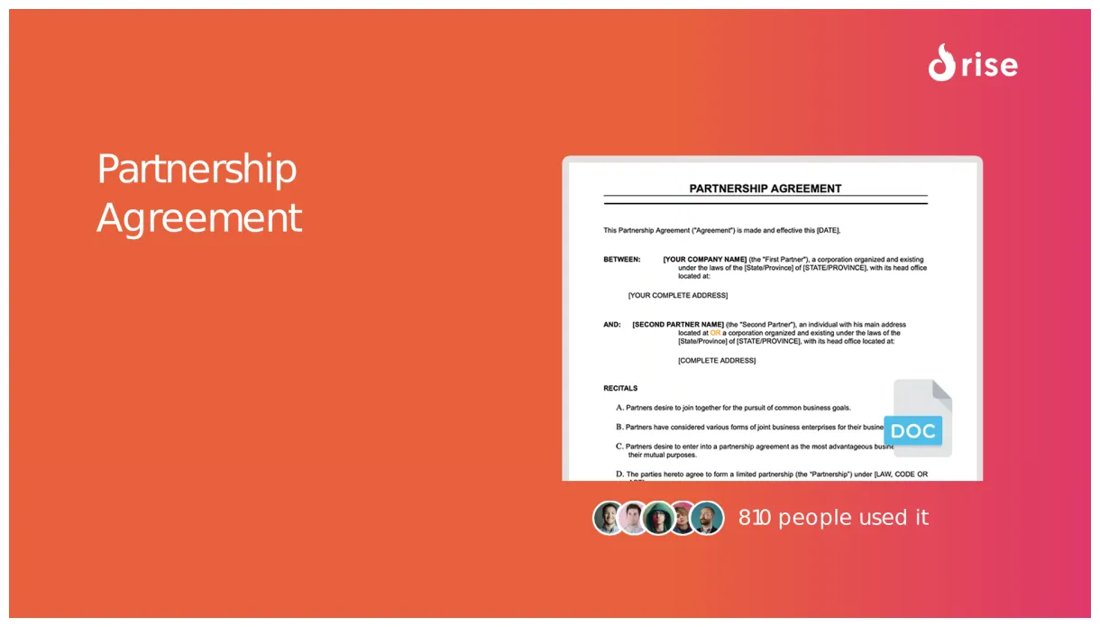 Partnership Agreement