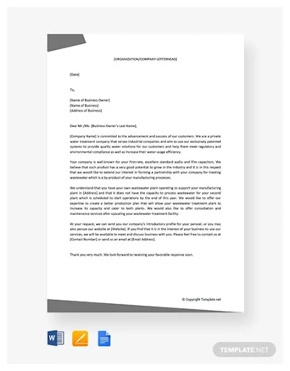 14+ Partnership Proposal Letter Templates in PDF | DOC | Pages
