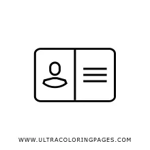 Passport Coloring Pages - Ultra Coloring Pages