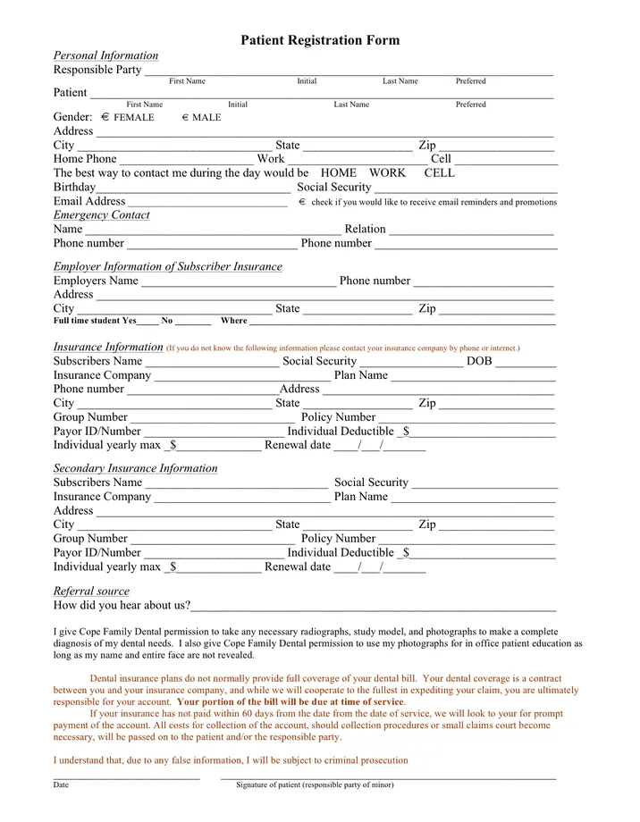 Sample in word and pdf formats