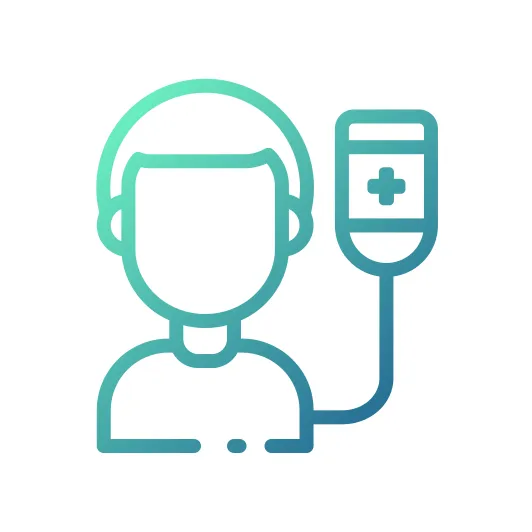 Patient good ware gradient icon