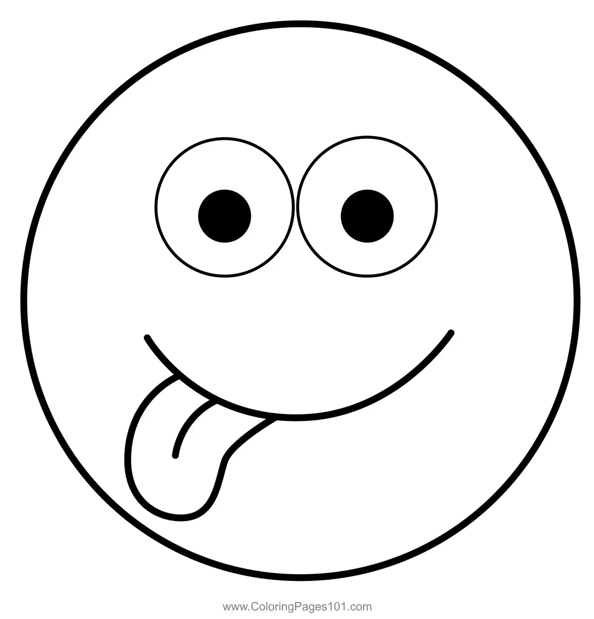 Fun silly face for toddlers coloring page for kids free emotions