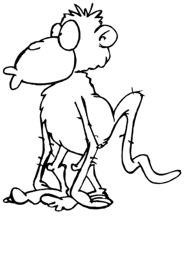 Silly face coloring page at getcolorings free printable colorings