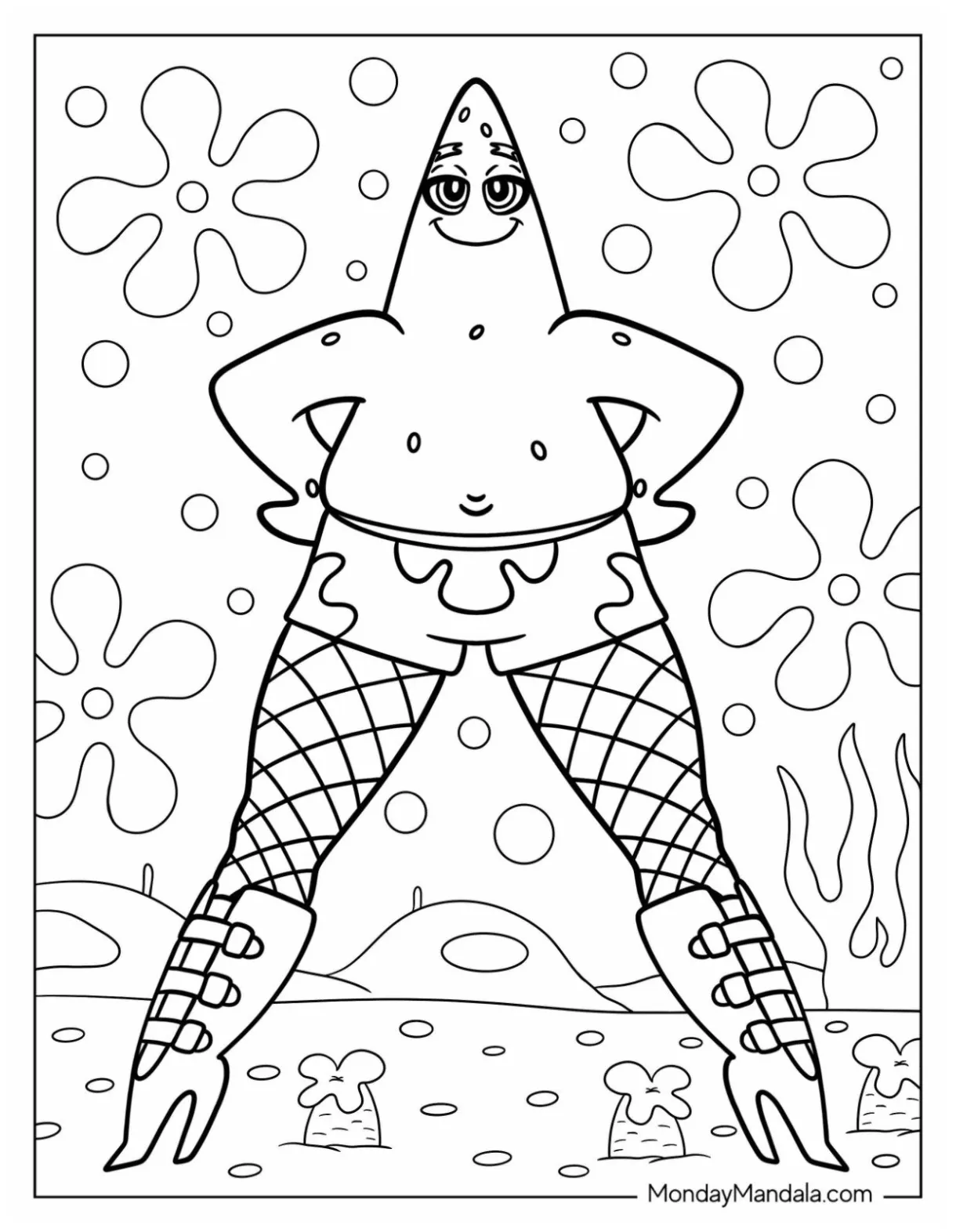 22 Patrick Star Coloring Pages (Free PDF Printables)