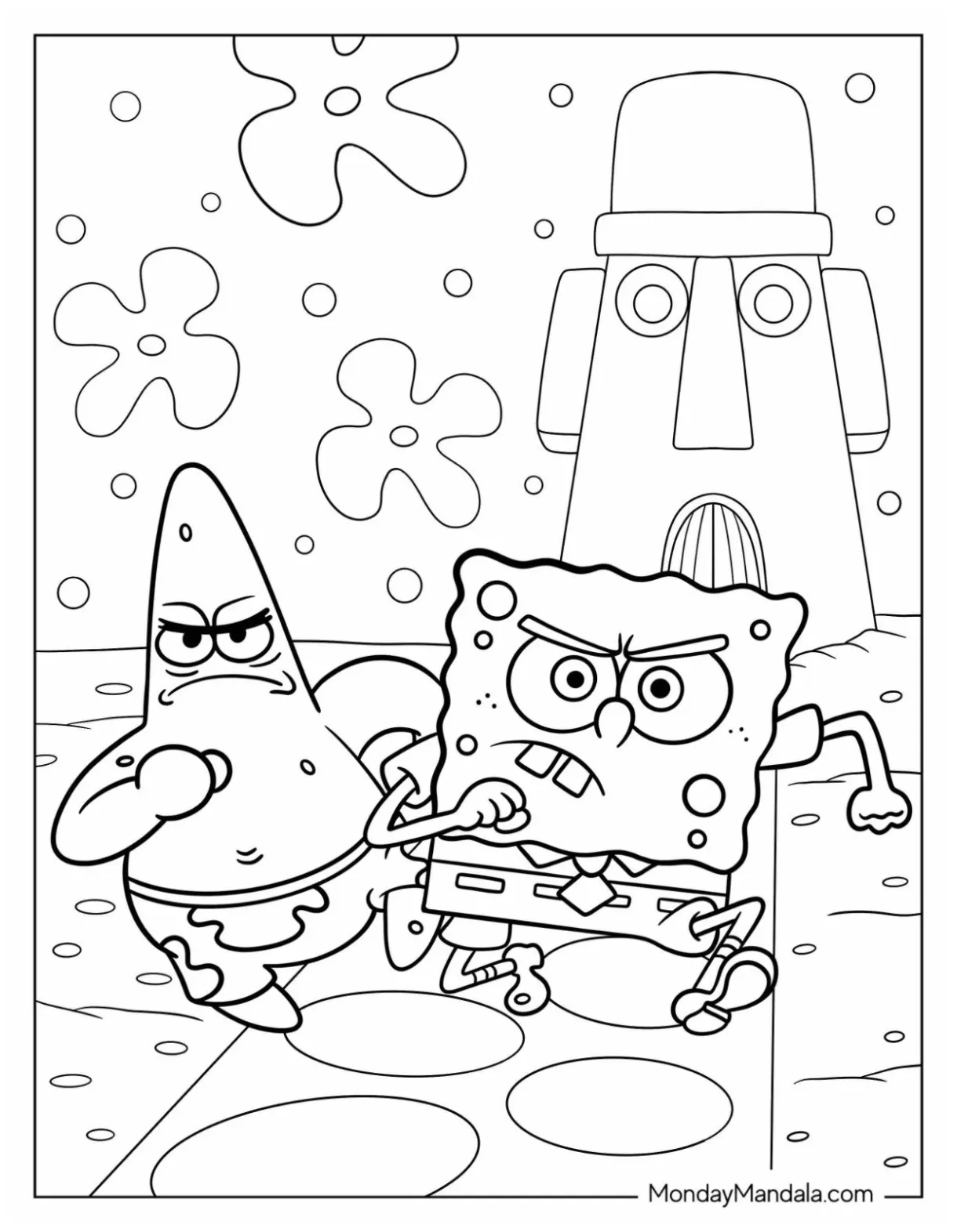 22 Patrick Star Coloring Pages (Free PDF Printables)