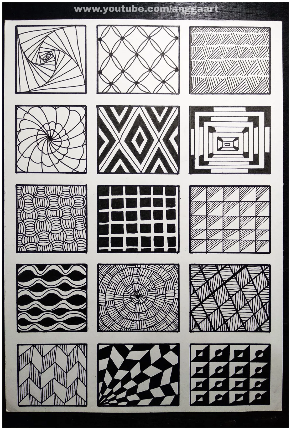 Simple Pattern Designs To Draw