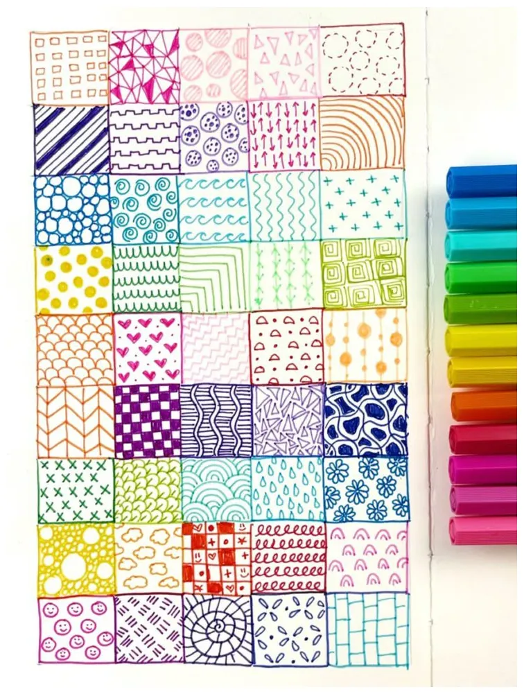 100+ Patterns To Draw: Cool and Inspiring Patterns | Repeating pattern
