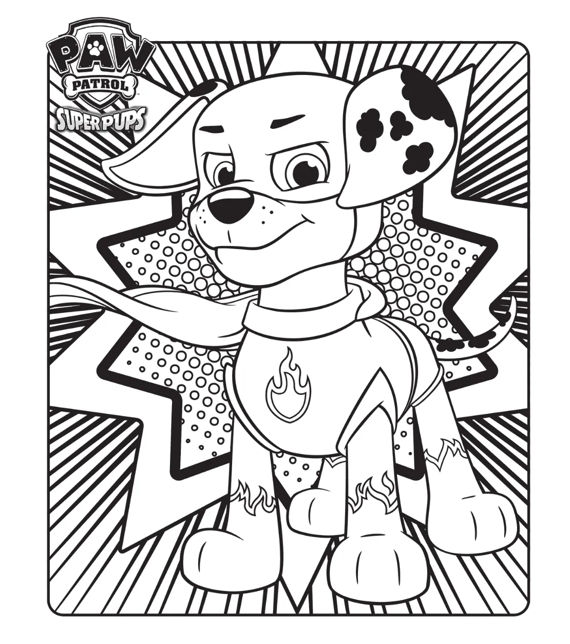 Paw Patrol Coloring Pages - Coloring Home