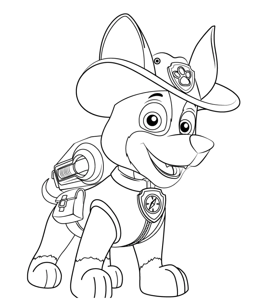 Paw Patrol Coloring Pages - Coloring Home