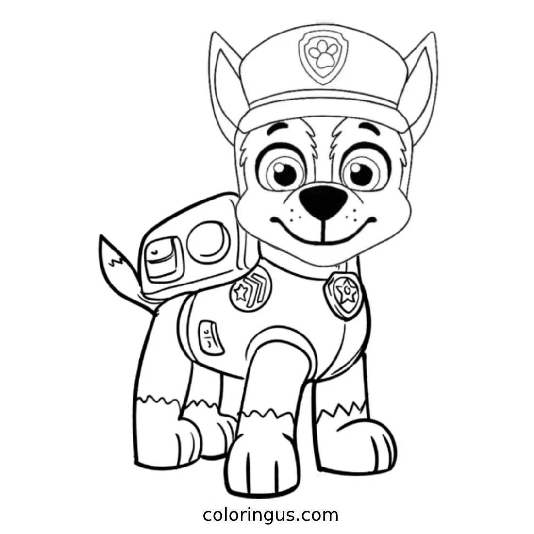 Paw Patrol Coloring Pages (Free Printable PDF)
