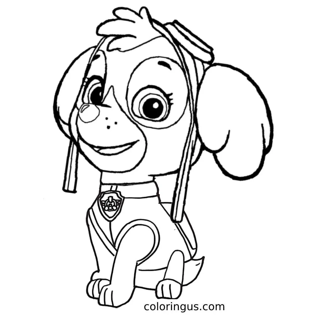 Paw Patrol Coloring Pages (Free Printable PDF)