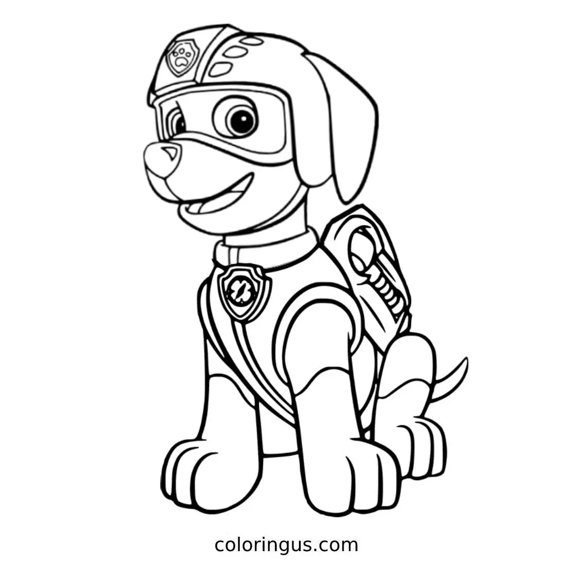 Paw Patrol Coloring Pages (Free Printable PDF)