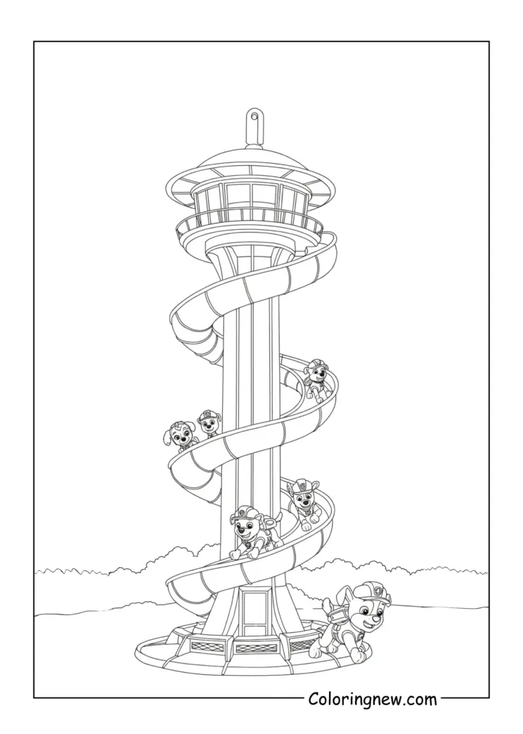 24 paw patrol coloring pages free printable sheets