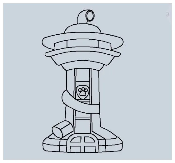 Exclusive pups at home coloring pack printable coloring page