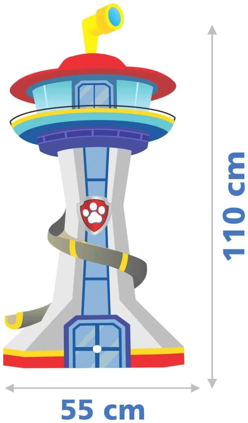 Paw patrol tower printable printable calendars at a glance