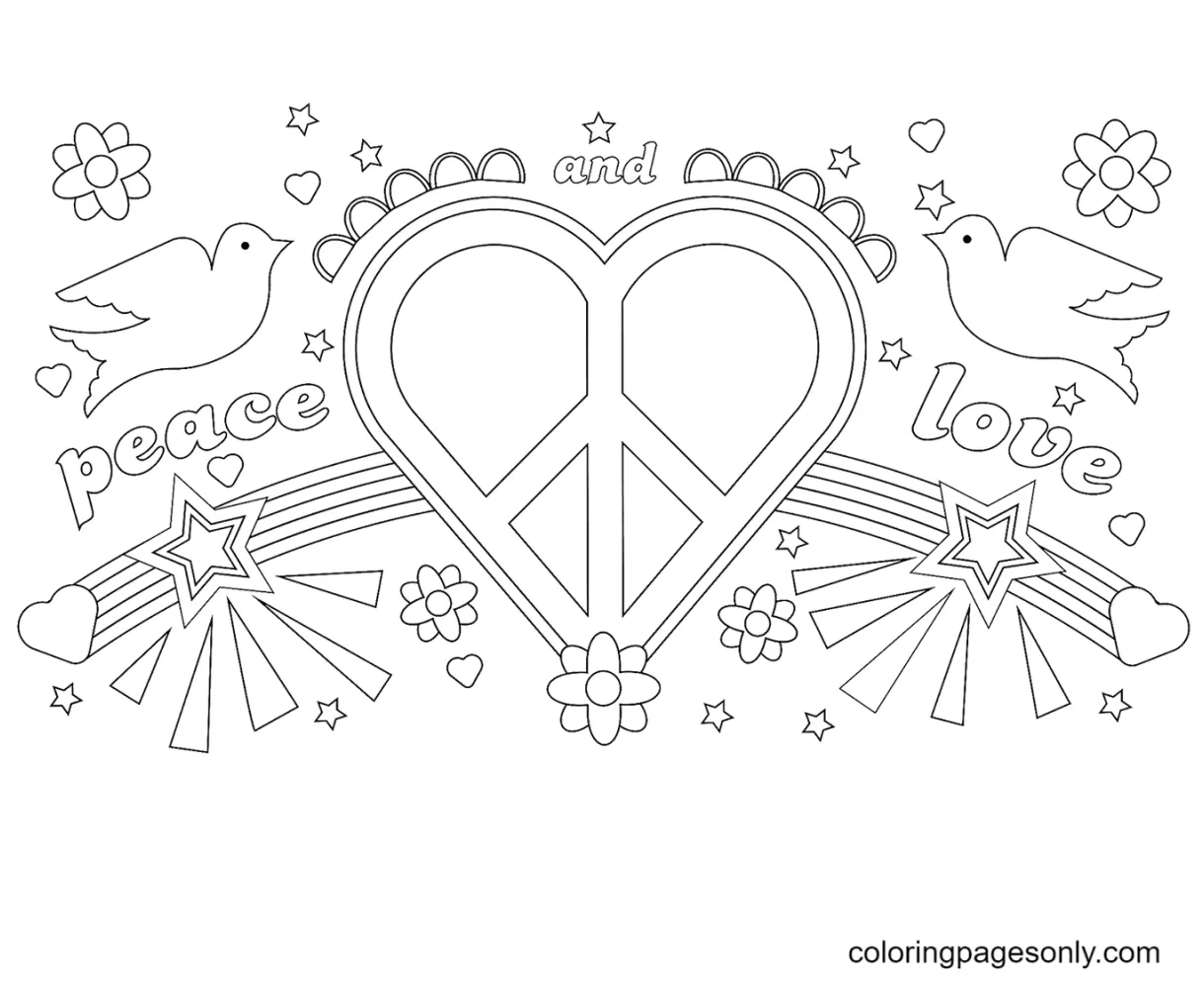 S international day of peace coloring