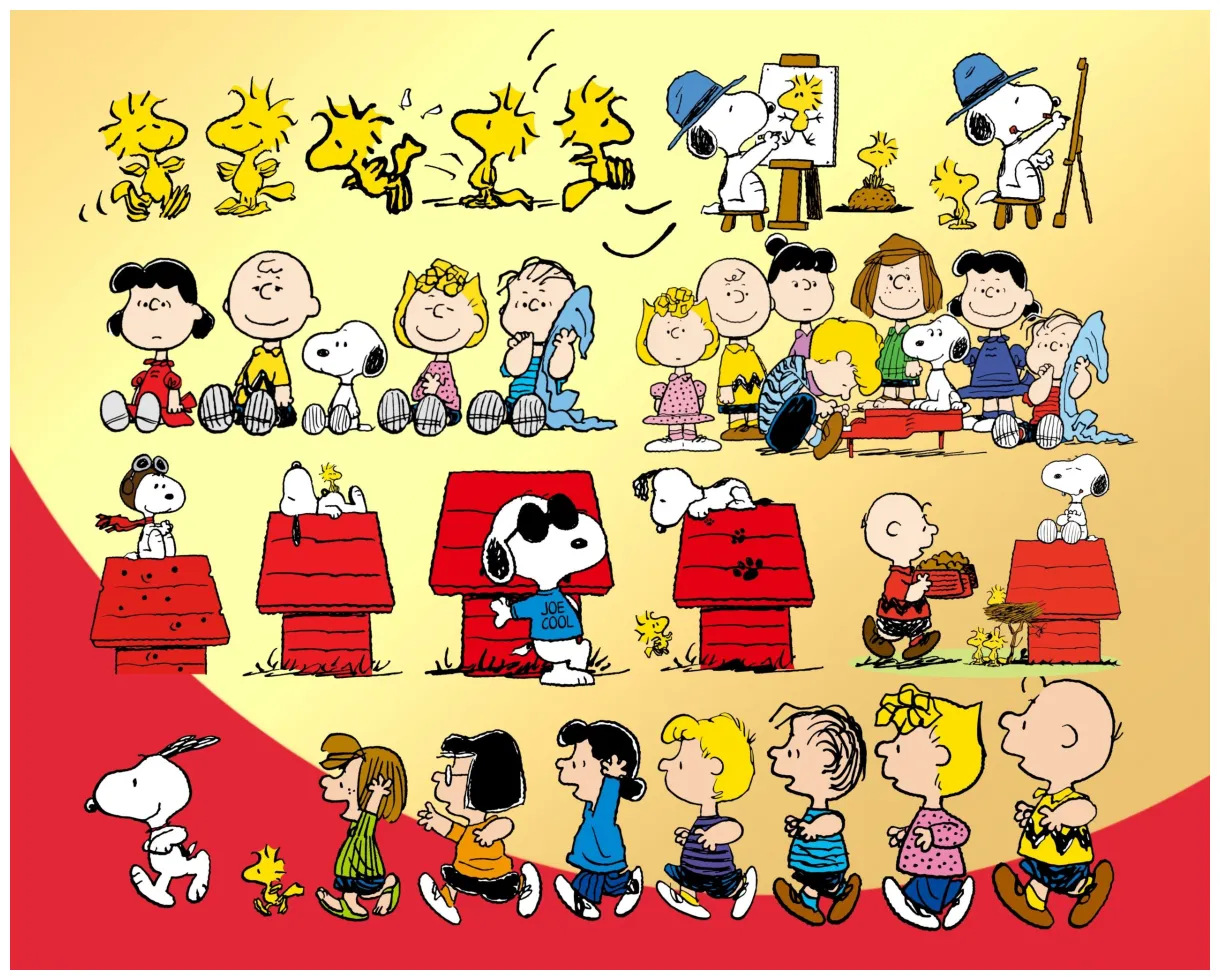 Snoopy peanuts svg bundle cartoonpng