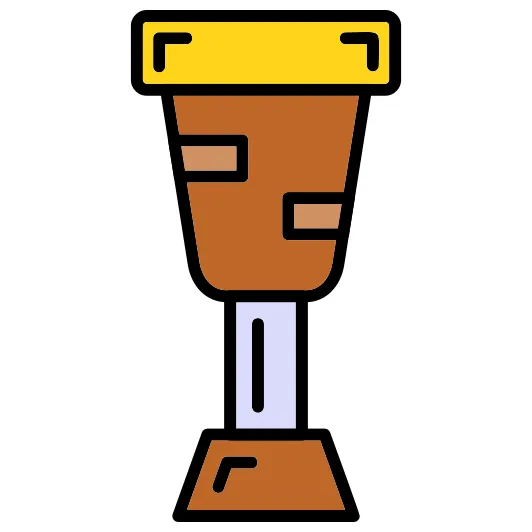 Peg leg Generic Outline Color icon