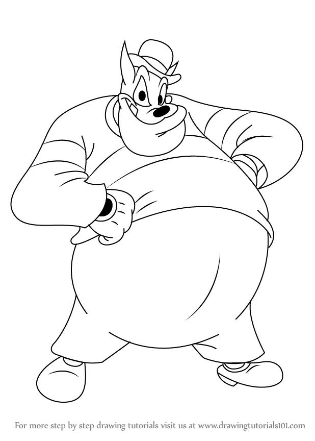 Peg Leg Pete Coloring Coloring Pages