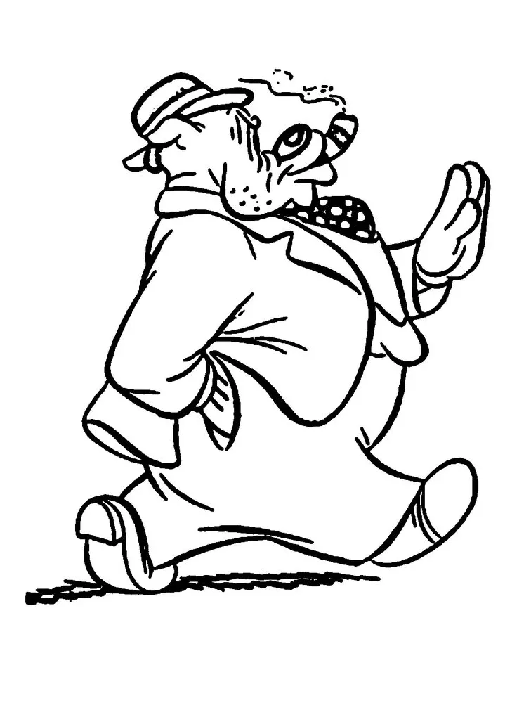 Peg Leg Pete - Lol Coloring Pages