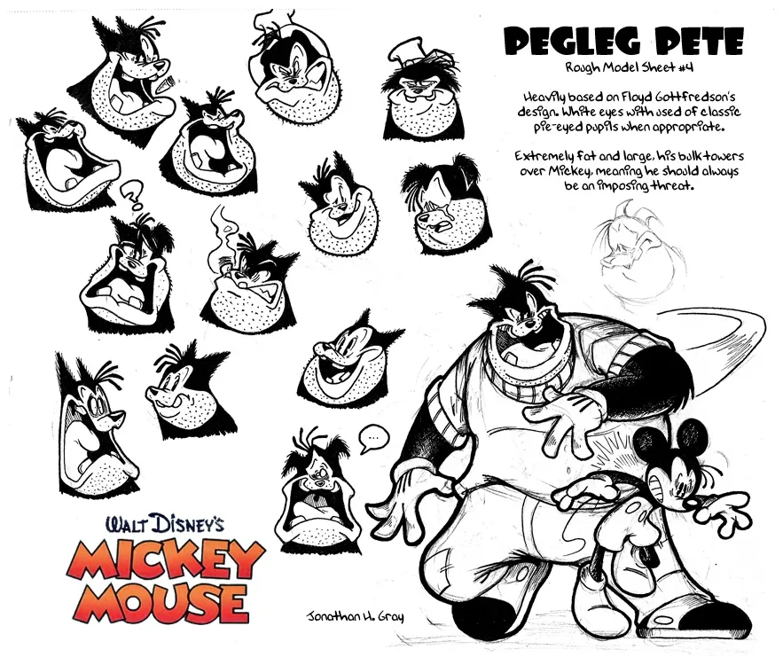 Peg Leg Pete Coloring Coloring Pages