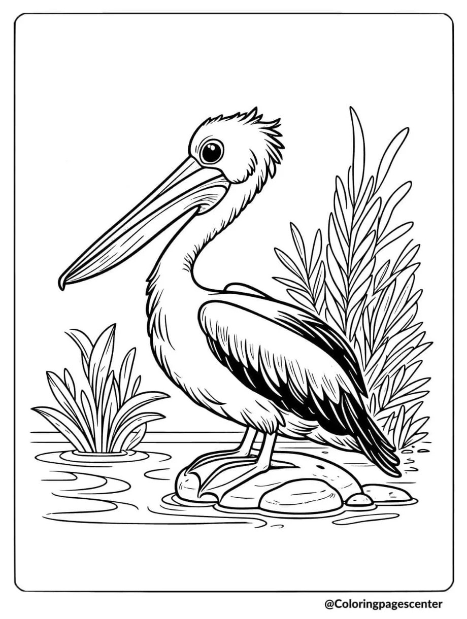 11 pelican coloring pages free printable pdfs