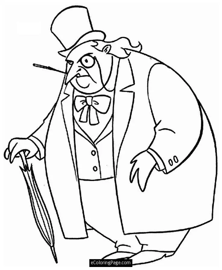 Penguin printable coloring pages coloring home