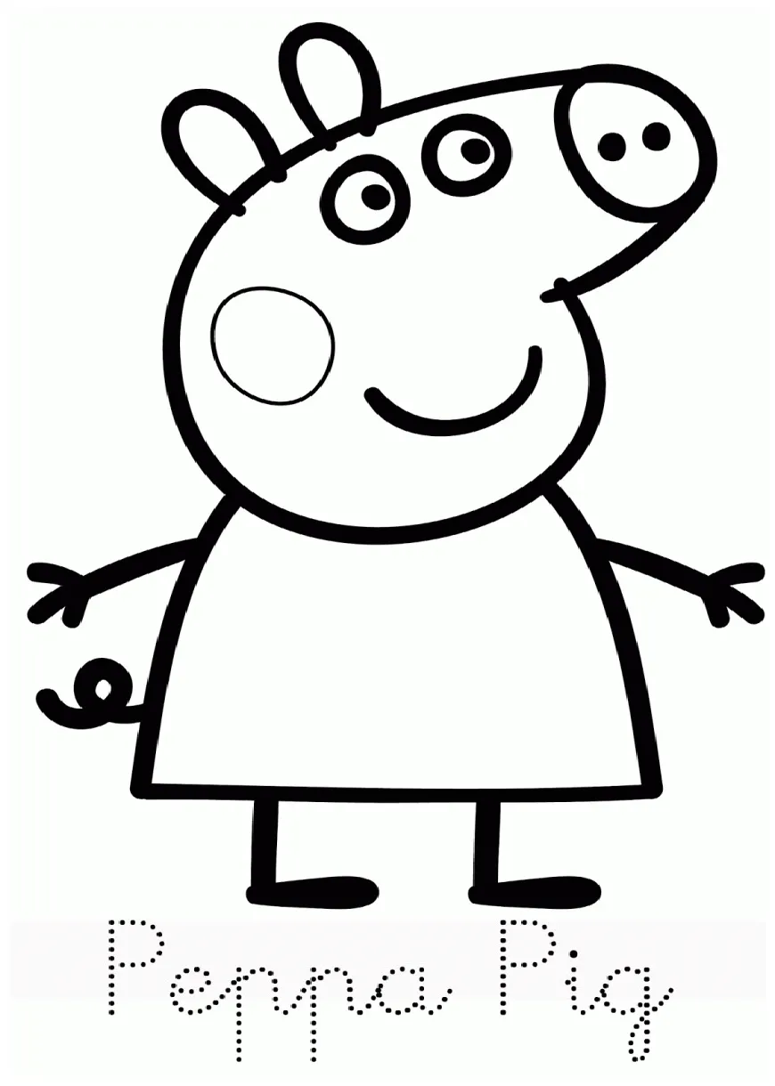 Peppa pig muddy puddles coloring pages coloring pages