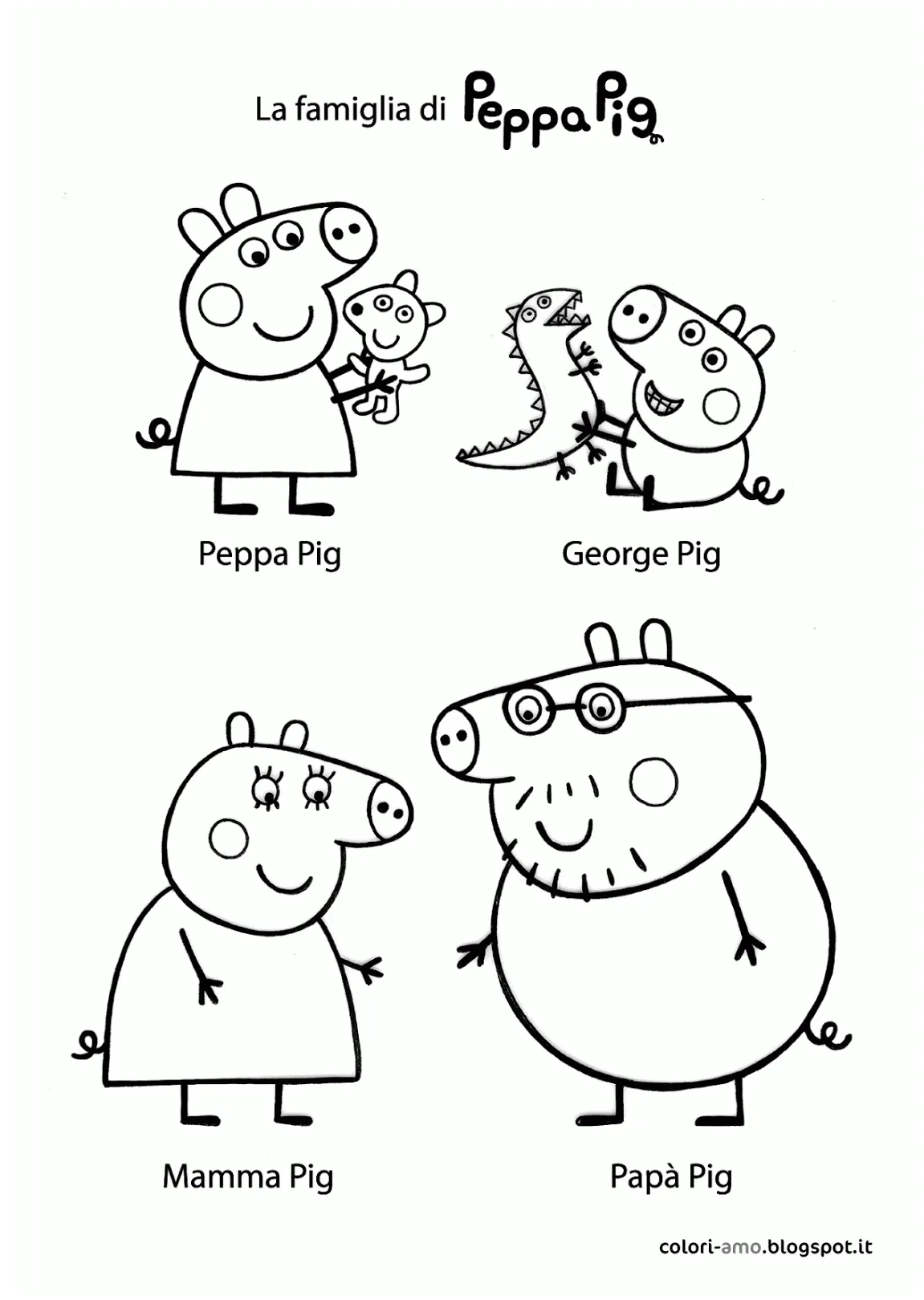 Peppa pig muddy puddles coloring pages coloring pages