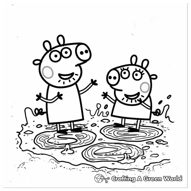 Peppa pig coloring pages free & printable!