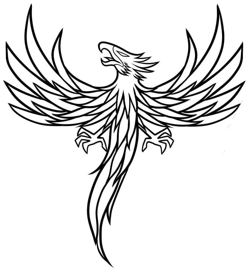 Phoenix 5 Coloring Page - Free Printable Coloring Pages for Kids