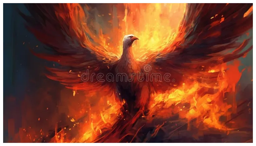 Phoenix rising ashes stock illustrations 352 phoenix rising ashes