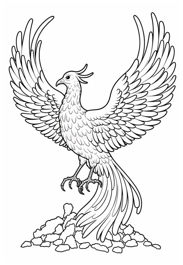 For kids and adults in line art printable coloring page