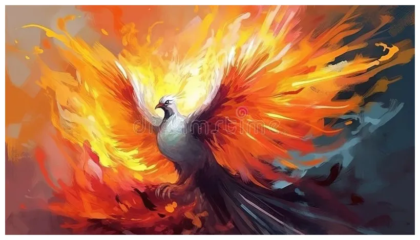 Phoenix rising ashes stock illustrations 331 phoenix rising ashes