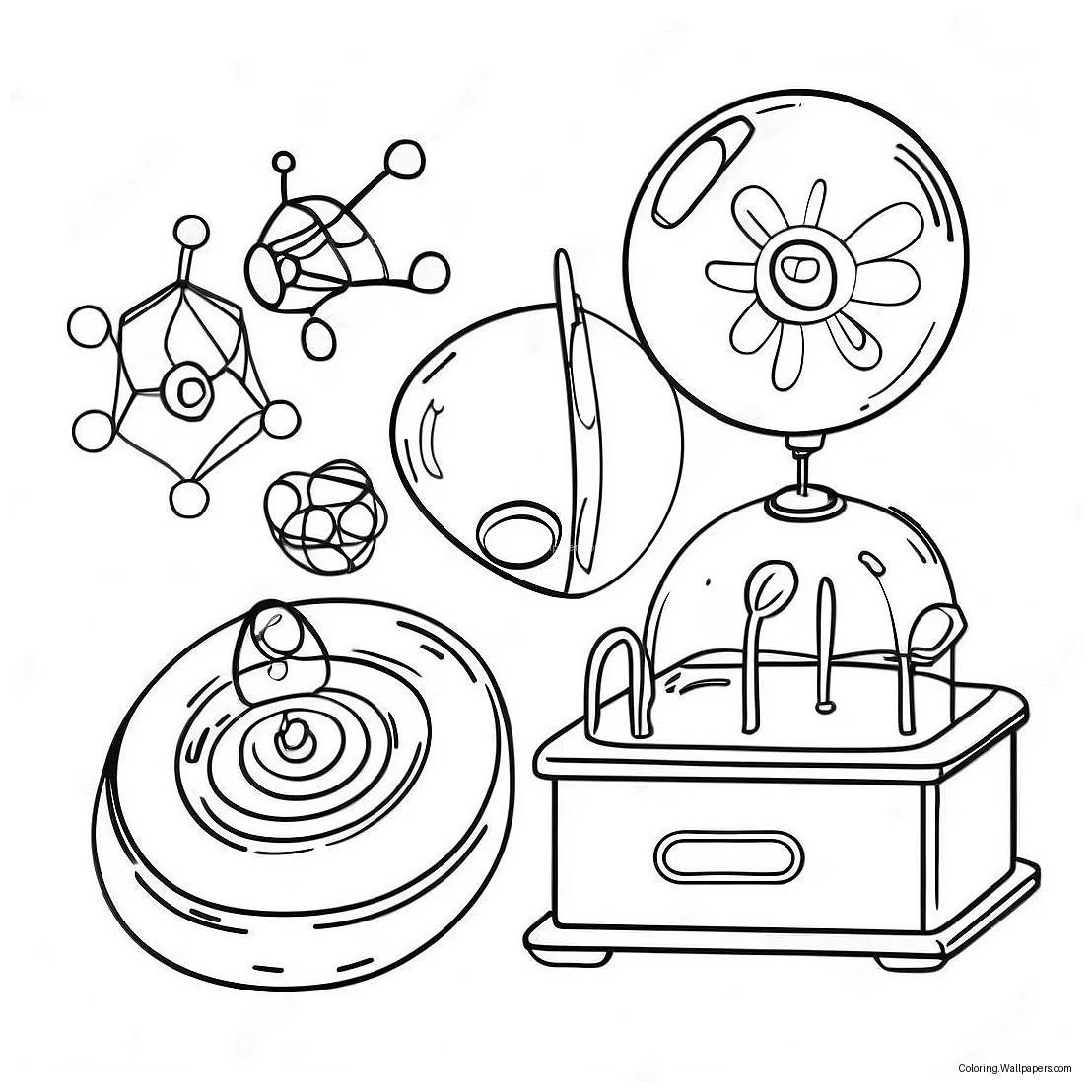 Exciting physics experiments coloring page 63814-50486