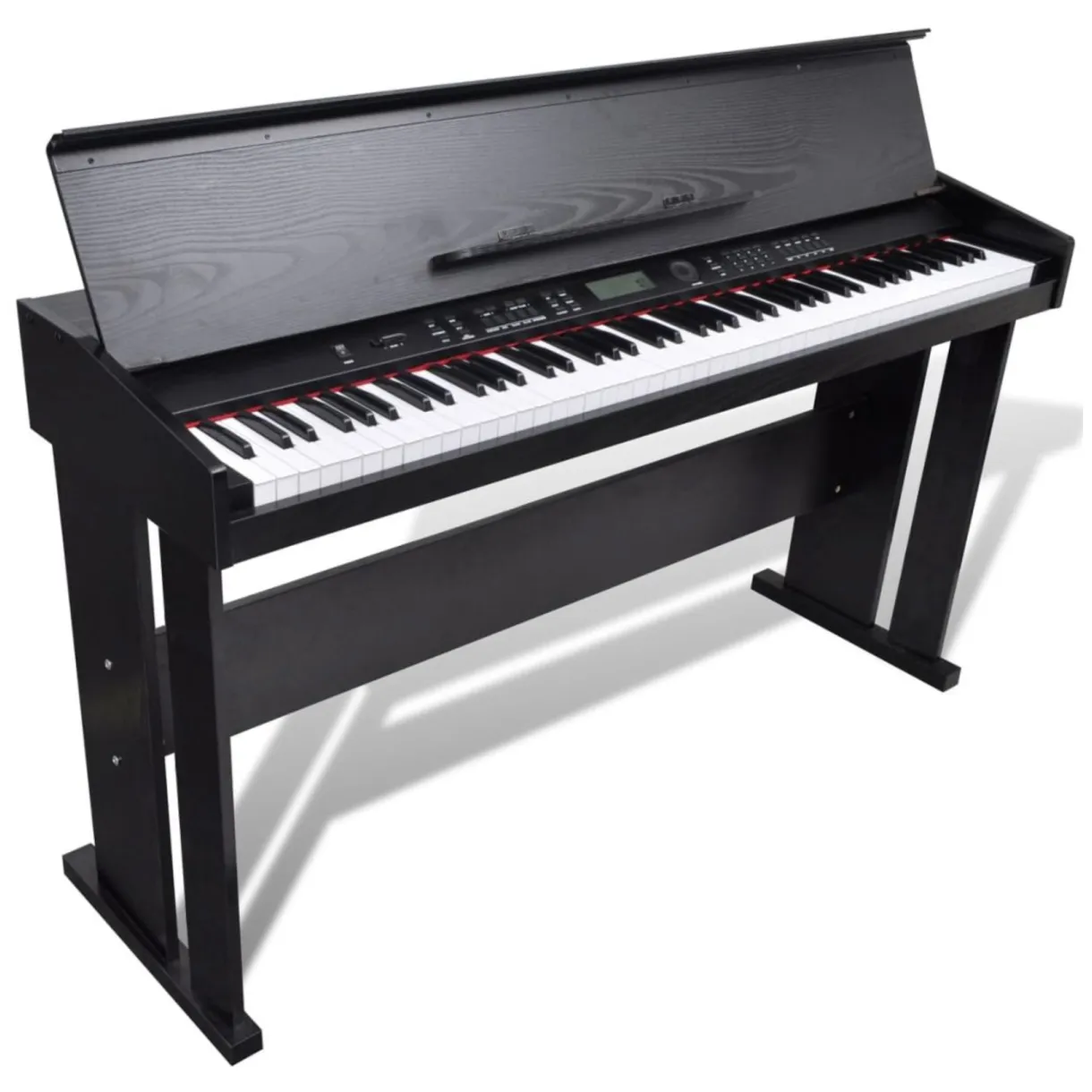 Classic electronic digital piano with 88 keys & music stand walmart